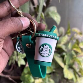 Starbucks Rubber Keychain