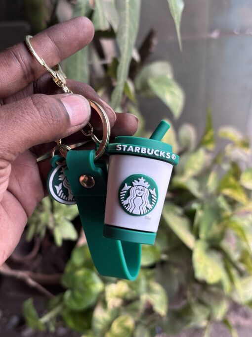 Starbucks Rubber Keychain