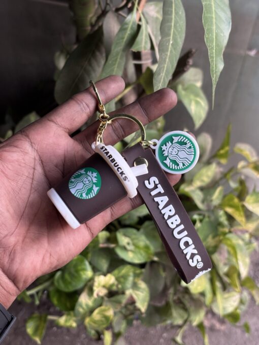 Starbucks Rubber Keychain