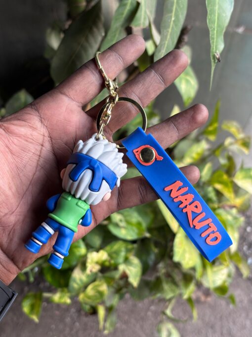 Kakashi Hatake Rubber Keychain