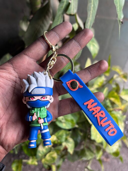 Kakashi Hatake Rubber Keychain