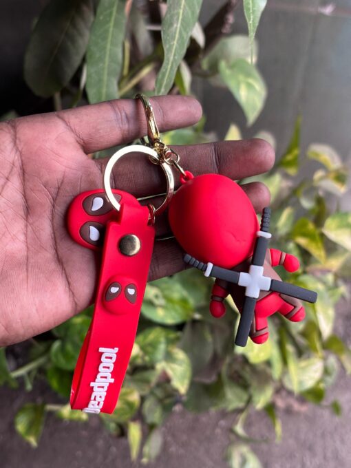 Deadpool Rubber Keychain