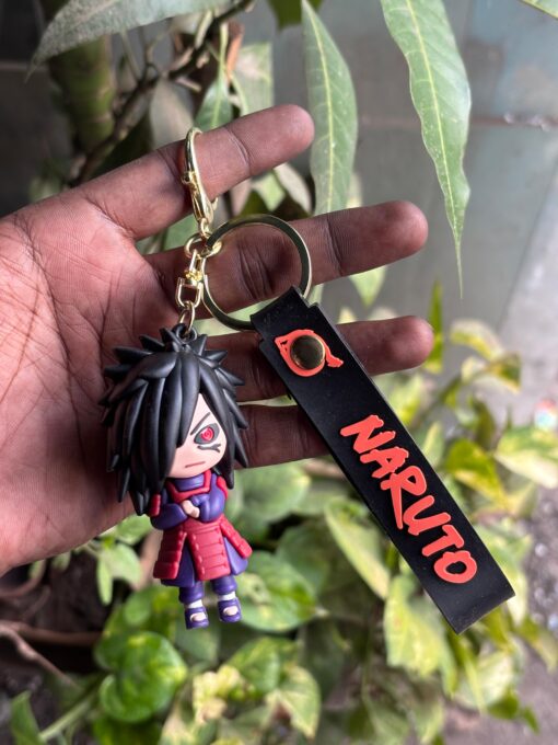 Madara Uchiha Rubber Keychain