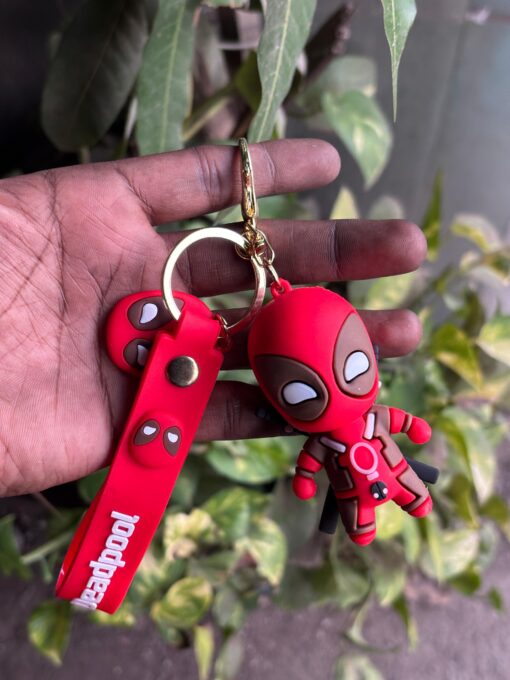 Deadpool Rubber Keychain