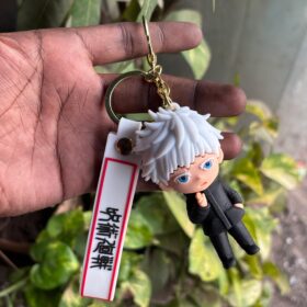 Gojo Satoru Rubber Keychain