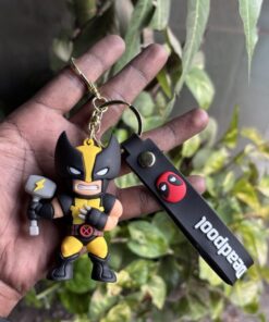 Wolverine Rubber Keychain